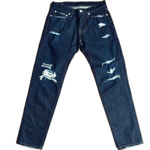 Abercrombie & Fitch Dark Wash Skinny‎ Taper Stretch New with tags Jeans 28 x 30